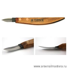 Нож ПРОФИ для резьбы по дереву 40 / 45 х 12 х 180 Narex Profi 822540