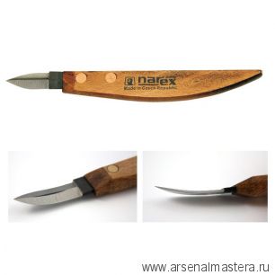 Нож ПРОФИ для резьбы по дереву 40 / 45 х 12 х 180 Narex Profi 822540