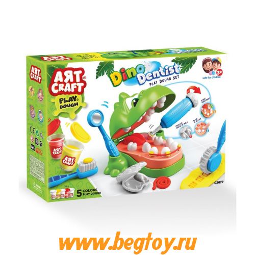 DEDE ART CRAFT набор с пластилином 03677