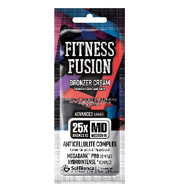 Крем-автозагар “Fitness Fusion” 25х bronzer с кофеином, экстрактами арники и папайи, 15 мл SOLBIANCA