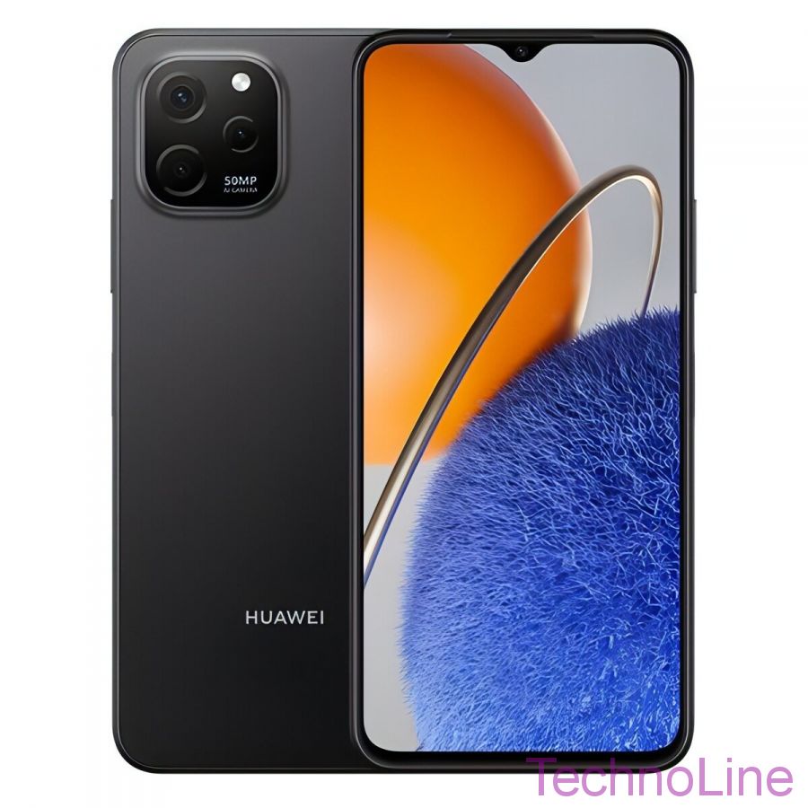 Смартфон HUAWEI Nova Y61 4/128GB Полночный Черный RU