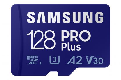 Карта памяти microSDXC UHS-I U3 Samsung Pro PLUS 128 ГБ фото