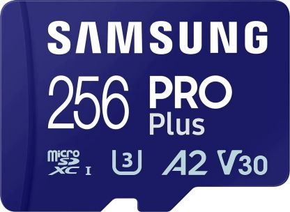 Карта памяти microSDXC UHS-I U3 Samsung Pro PLUS 256 ГБ фото