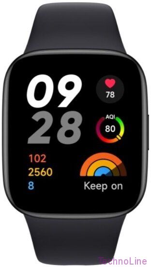 Смарт-часы Xiaomi Redmi Watch 3, Черный