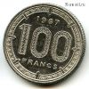 Экв. Африка 100 франков 1967