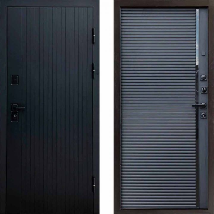 Входная дверь Termo-door Твист BLACK Porte black