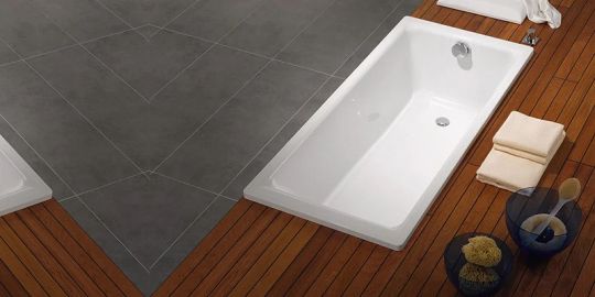 Стальная ванна Kaldewei Puro 652 170x75 256200013001 с покрытием Easy-clean схема 4
