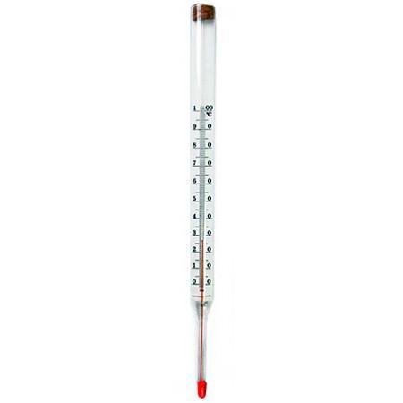 Термометр ТТЖ-П (-35...+50)°С - 160/163 ц.д 1., метилкарбитол (ГОСТ 8.279-78)