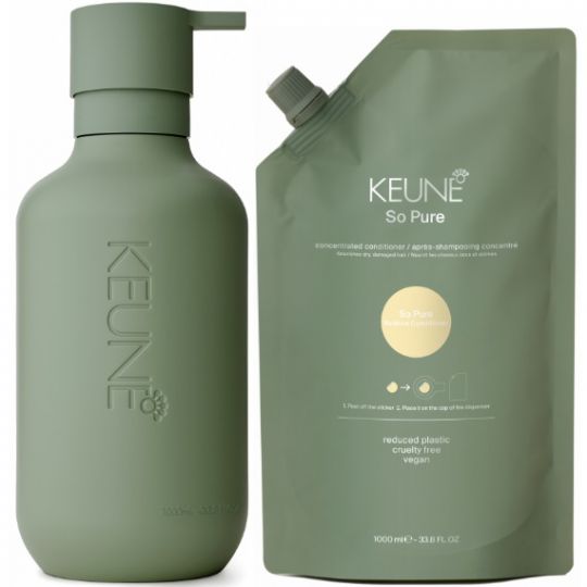 Keune So Pure Набор очищающий кондиционер 1000 мл