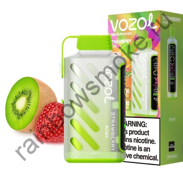 Одноразовая ЭС Vozol Gear Power 20000 — Strawberry Kiwi (Клубника Киви)