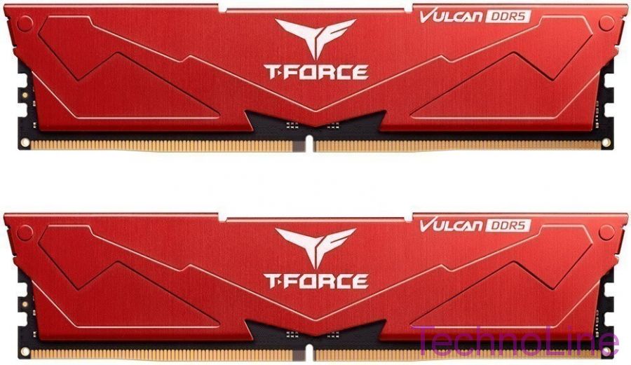 Модуль памяти DDR5 32Gb Team Group 5600 T-Force Vulcan FLBD532G5600HC36BDC01 (2x16Gb Kit)