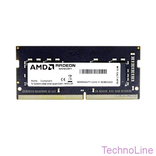 Модуль памяти SO-DIMM DDR4 8Gb AMD Radeon 3200 R948G3206S2S-UO