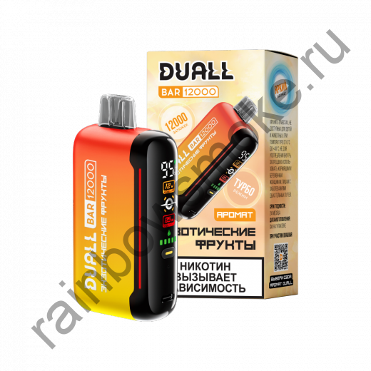 Одноразовая ЭС Duall Bar 12000 - Экзотические Фрукты (Exotic Fruits)