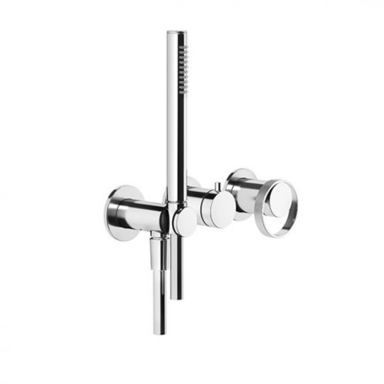 Фото Смеситель для ванны c душем Gessi Anello 63345031 хром