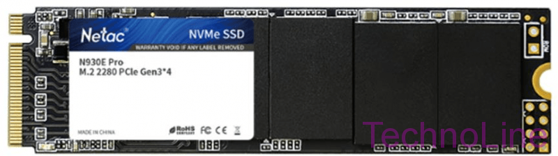 Накопитель SSD M2 512Gb Netac NT01N930E-512G-E4X