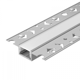 Профиль Arlight SL-LINIA20-FANTOM-2000 ANOD Серебристый, Алюминий 049030 / Арлайт