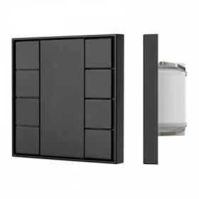 Панель Arlight KNX-223-8-Black Пластик 028759 / Арлайт