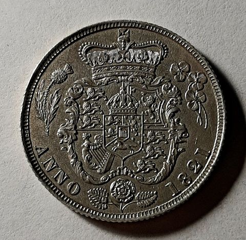 1 шиллинг 1821 Великобритания UNC Георг IV