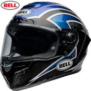Шлем Bell Race Star DLX Flex Xenon, Черно-темно синий-серебряный