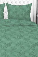 Бязь 1.5 спальный [зеленый] Ботаника постельное белье