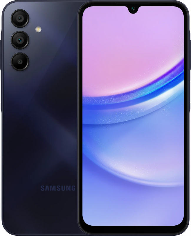 Смартфон Samsung A15 8/256Gb Blue-Black RU