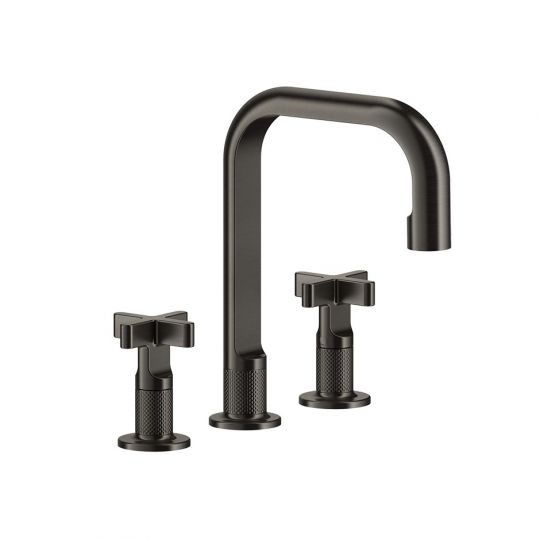 Двухвентильный смеситель для раковины Gessi Inciso + 58113 ФОТО