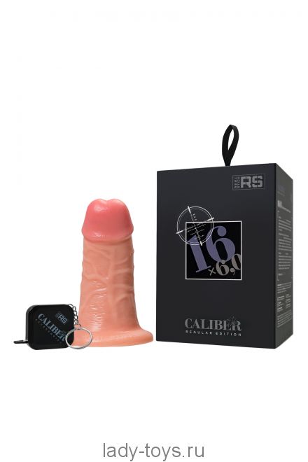 Фаллоимитатор реалистичный, RealStick CALIBER, 16 см, Ø6