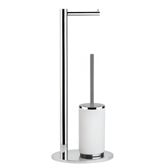 Gessi Ovale Комплект: Держатель для туалетной бумаги + ёршик 25734 ФОТО