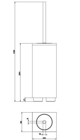 Gessi Rettangolo Ёршик 20843 ФОТО