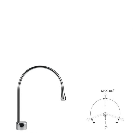 Излив для раковины Gessi Goccia 33852 ФОТО