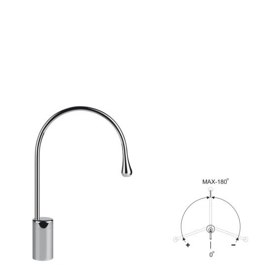 Излив для раковины Gessi Goccia 33855 ФОТО