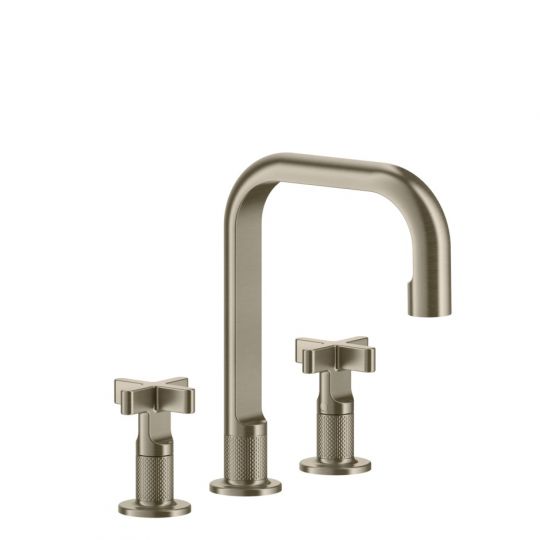 Двухвентильный смеситель для раковины Gessi Inciso + 58113 ФОТО