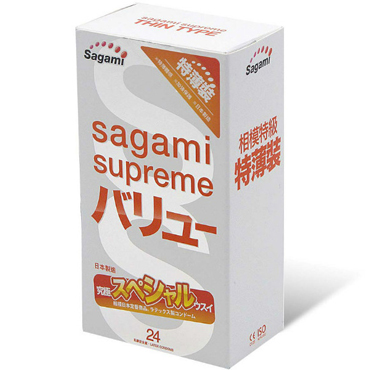 Презервативы ультратонкие Sagami Xtreme 004, 24 шт.