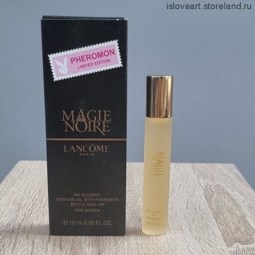 Парфюмерное масло LANCOME Magie Noire с феромонами, женский аромат, 10мл