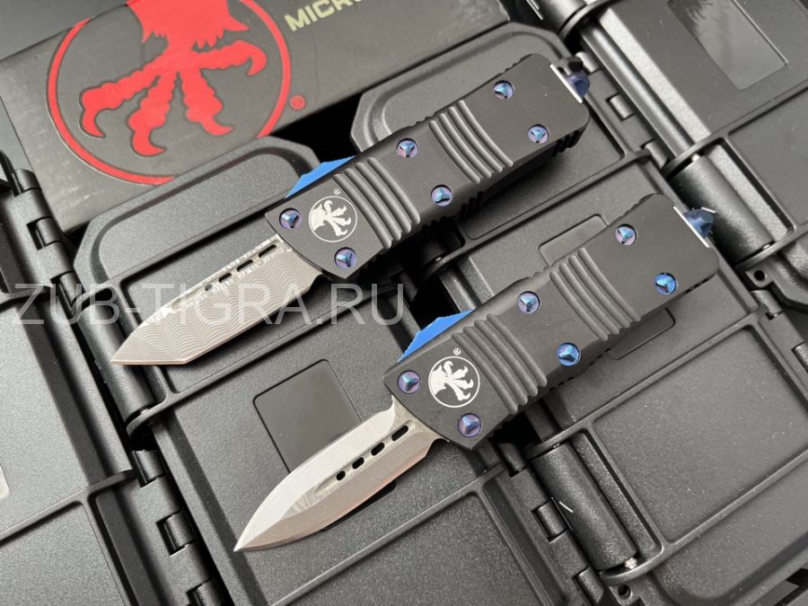 Нож Microtech Mini Troodon Damascus