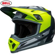 Шлем Bell MX-9 MIPS Alter Ego, Черно-серо-желтый