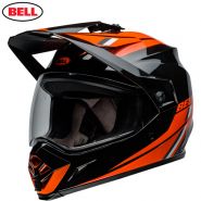Шлем Bell MX-9 Adventure MIPS Alpine, Черно-оранжевый