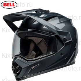 Шлем Bell MX-9 Adventure MIPS Alpine, Антрацитово-черный