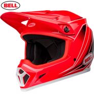 Шлем Bell MX-9 Mips Zone, Красно-черно-белый