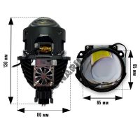 Светодиодные би-линзы BI-LED дальний, ближний свет