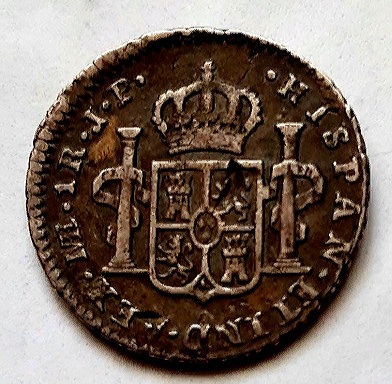 1 реал 1806 Перу Испания AUNC