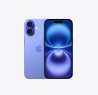 Смартфон Apple iPhone 16 128 ГБ, Dual: nano SIM + eSIM, Ultramarine (синий) EU