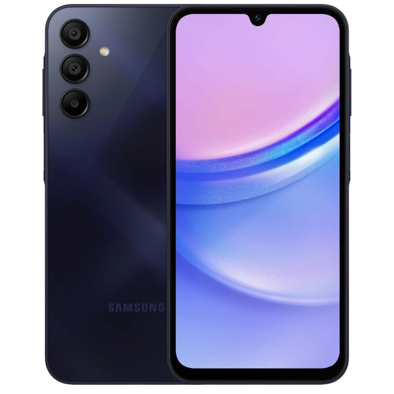 Смартфон Samsung A15 4/128Gb Black-Blue RU