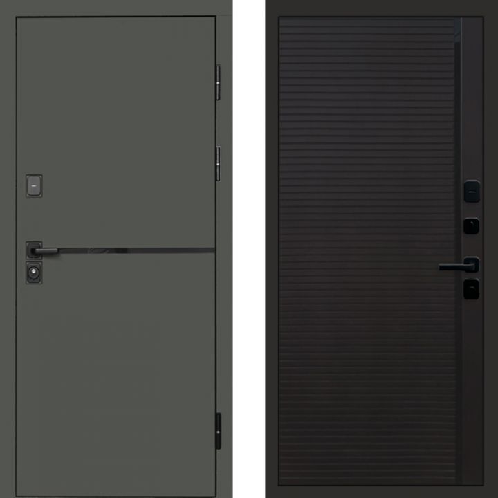 Входная дверь Termo-door Тренд Грин Porte black