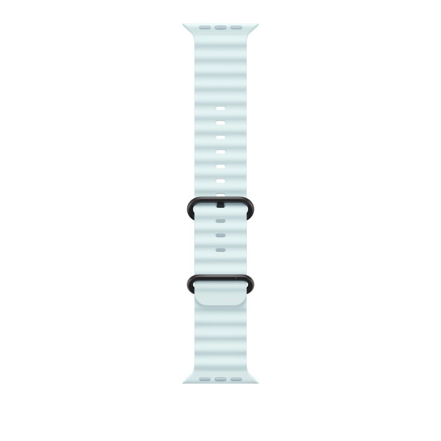 Ремешок Apple Watch Ulta 49mm Ice Blue Ocean Band - Black Titanium Finish оригинал