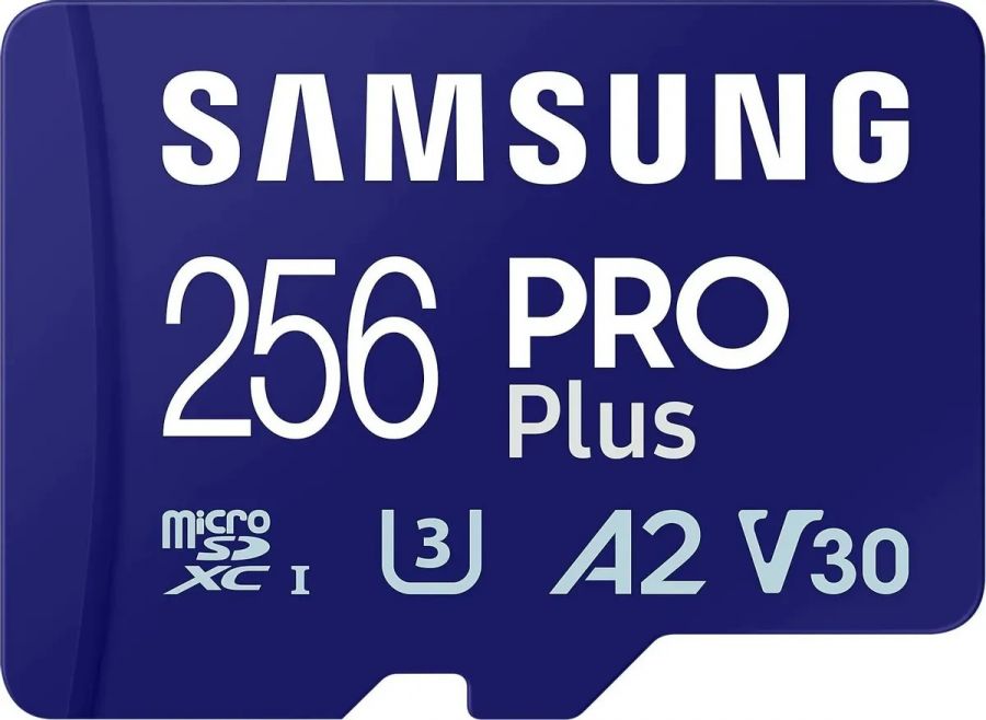 Карта памяти microSDXC UHS-I U3 Samsung Pro PLUS 256 ГБ