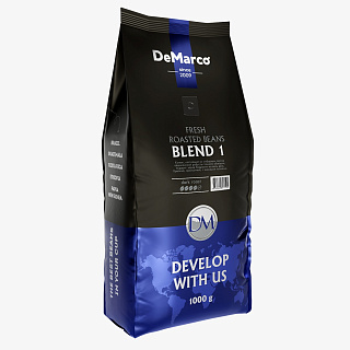 Кофе в зернах DeMarco Fresh Roast "Blend 1" 1000 г