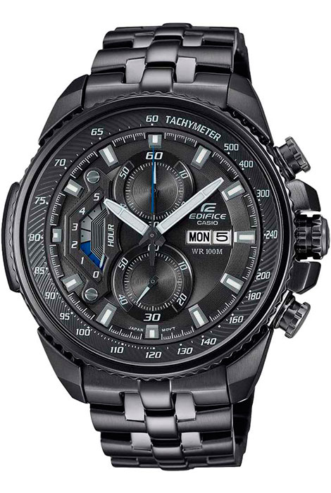 Японские наручные часы Casio Edifice EF-558DC-1A с хронографом