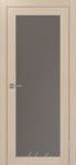 Межкомнатная дверь ТУРИН 501.2 ЭКО-шпон Дуб беленый. стекло - Крезет бронза