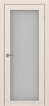 Межкомнатная дверь ТУРИН 501.2 ЭКО-шпон Ясень перламутровый. стекло - Пунта бесцветное